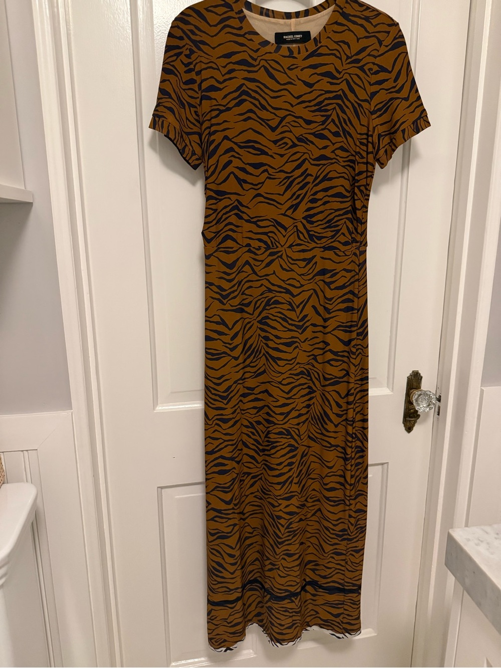 Rachel Comey Long Brown Amara Dress Size S